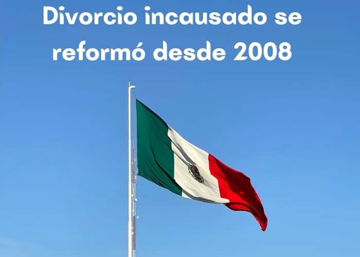 divorcio incausado bajo el regimen de sociedad conyugal